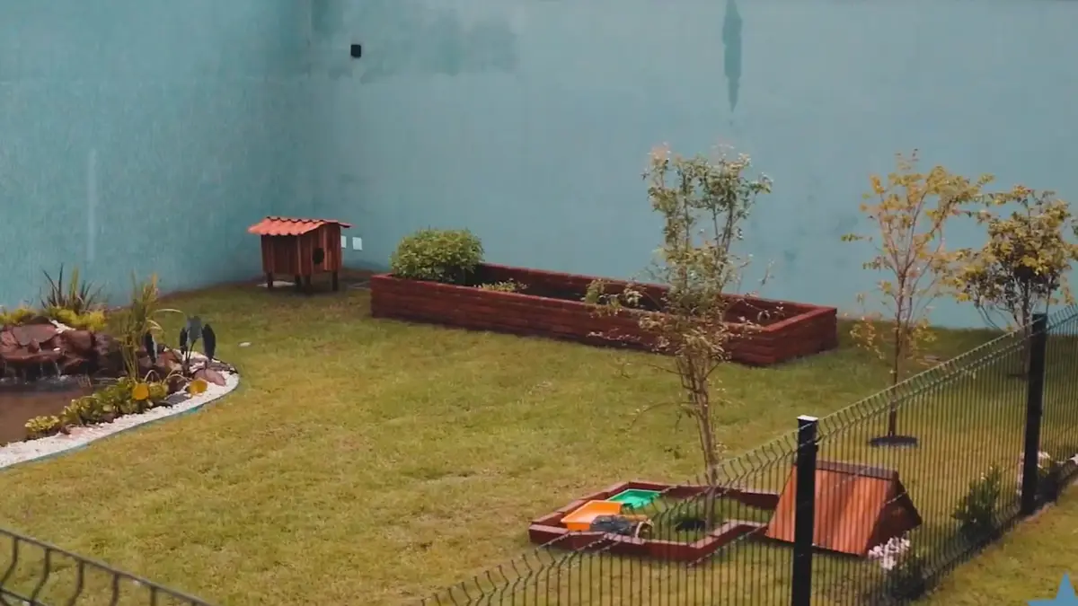 Jardim e horta